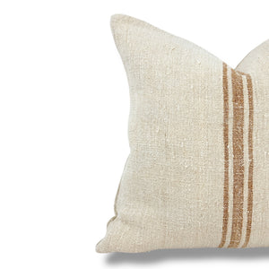 James caramel 20" Grainsack Pillow Cover