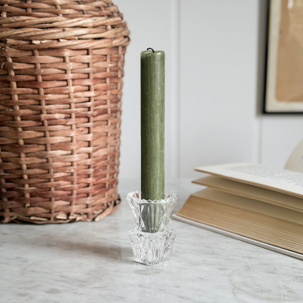 Vintage Glass Toothpick Holder IV