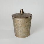 Vintage Brass Lidded Container