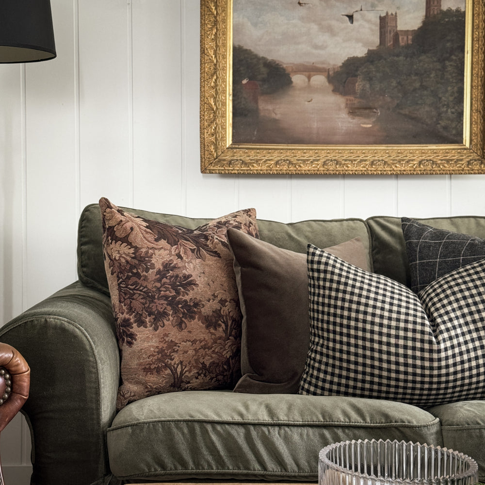 Hemingway Tapestry Pillow Cover- Multiple Sizes.