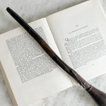Vintage Large Wooden Handle Calligraphy Brush