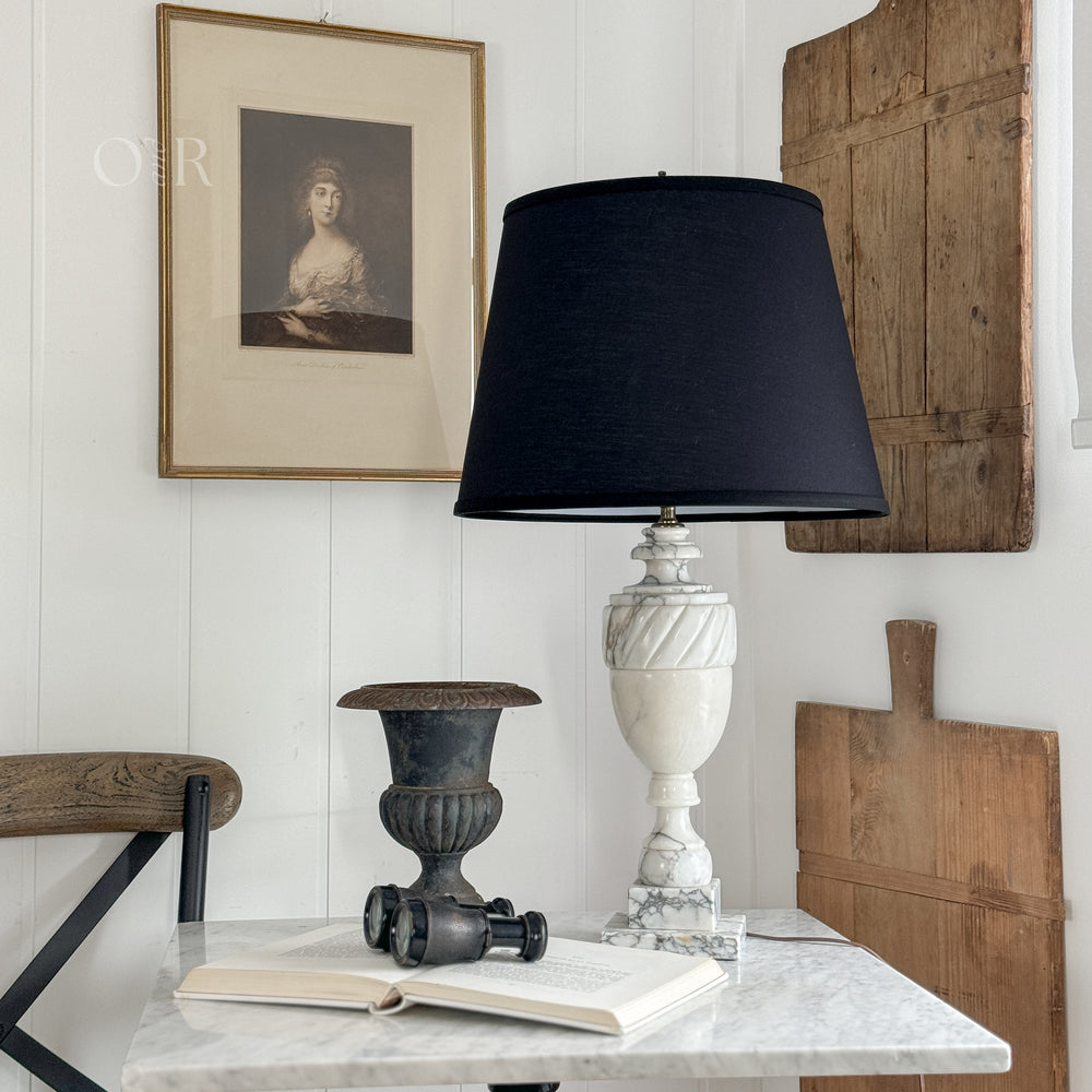 *PREORDER* Black Linen Lamp Shade
