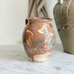 Vintage Handle Terra Vase