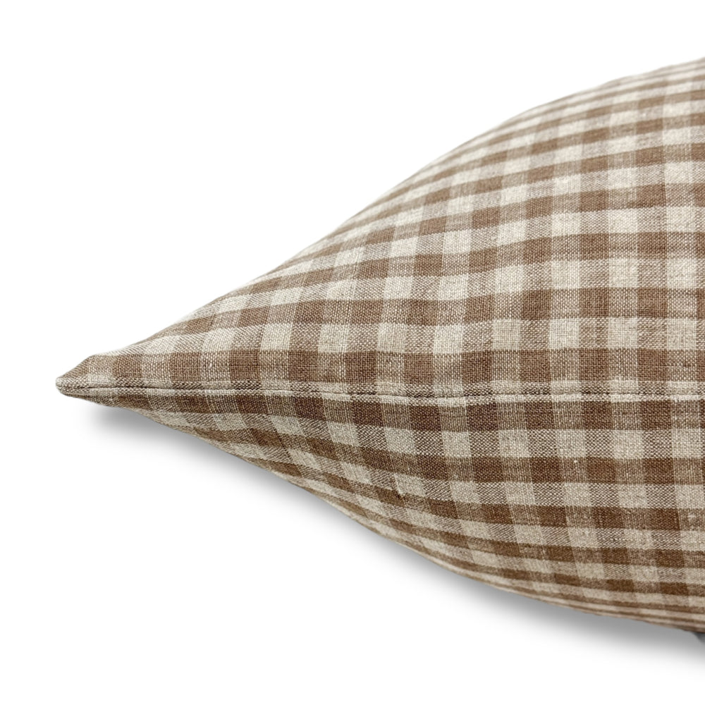 Braxton Gingham Pillow Cover- Multiple Sizes.