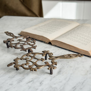 Vintage brass trivet.