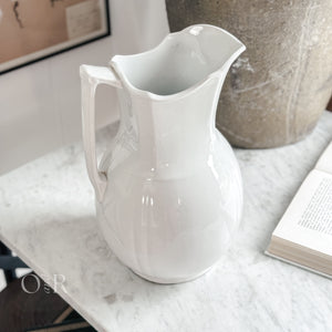 Antique Ironstone Pitcher- Alfred Meakin