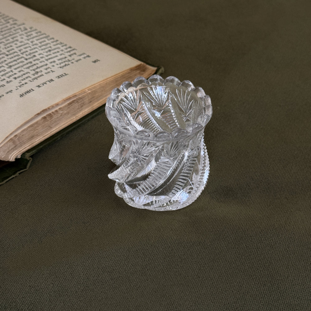 Vintage Toothpick Holder- Twirl
