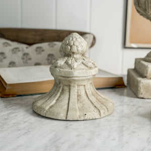 Vintage Stone Urn with Lid