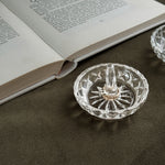 Vintage glass ring holder