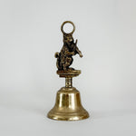Vintage Brass Fiddle Cat Bell