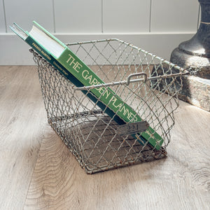 Vintage Locker Basket.