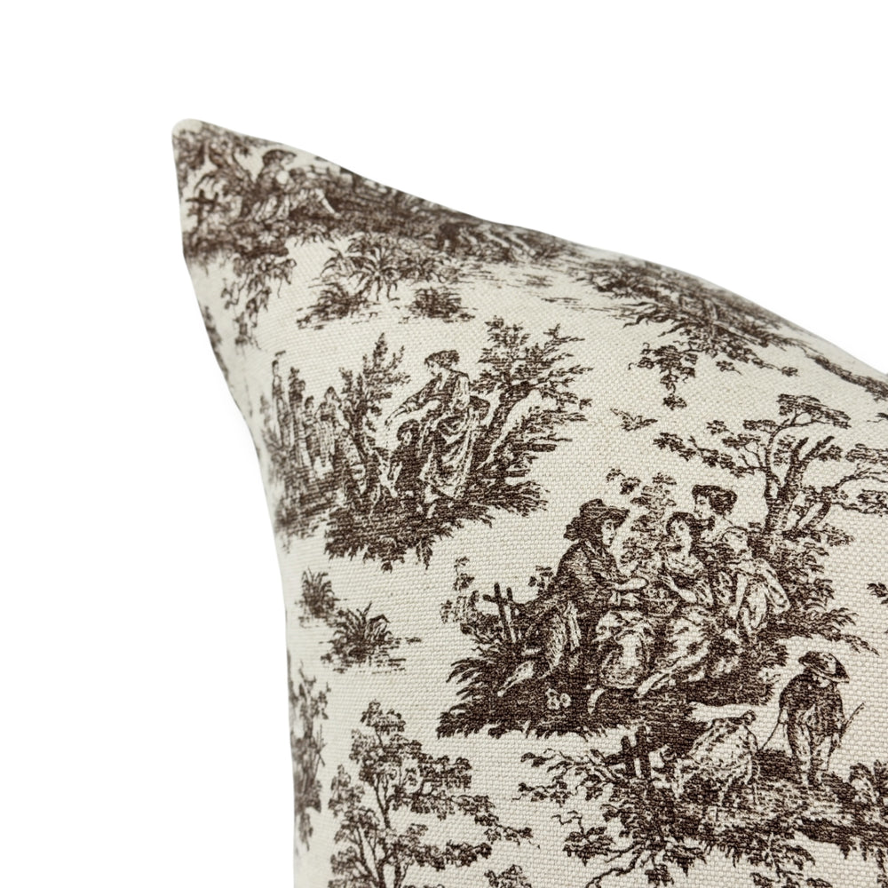 Wilhelm Toile 22" Pillow Cover