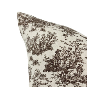 Wilhelm Toile 22" Pillow Cover