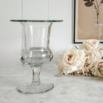 Vintage classic glass urn