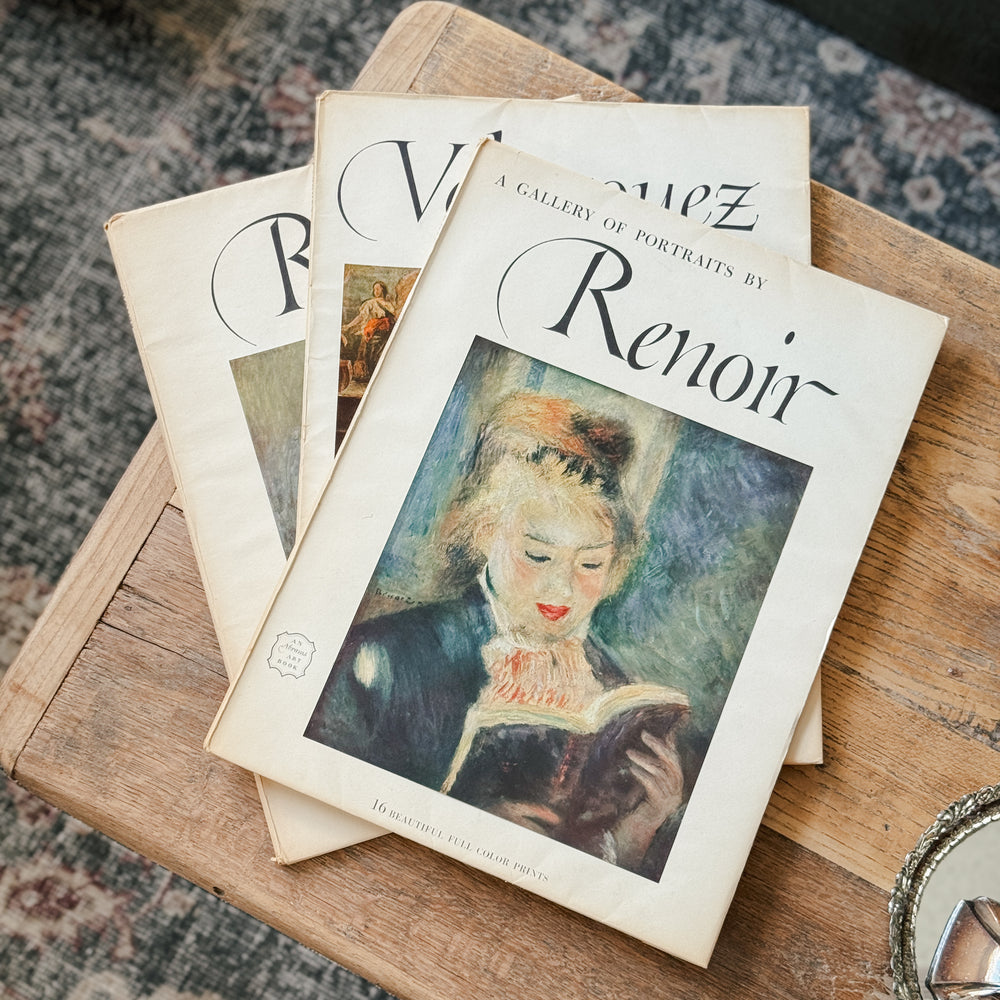 Vintage Abrams art plate collector books- Set of 3