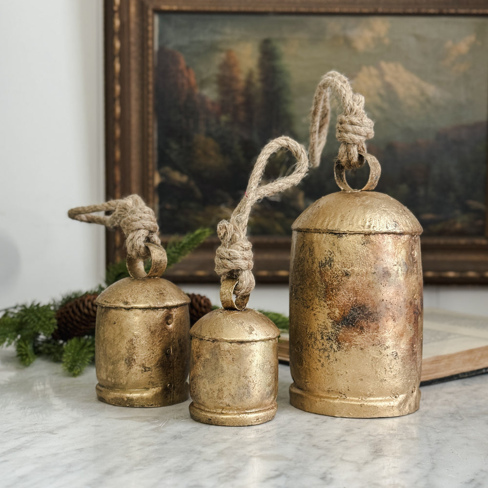 Rustic Gold Bell.