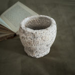 Vintage Carved Stone Bowl III