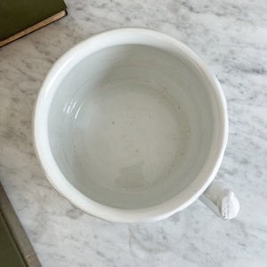 Antique Ironstone Chamber Pot- Wheat II