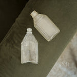 Vintage Glass Bottle Pair