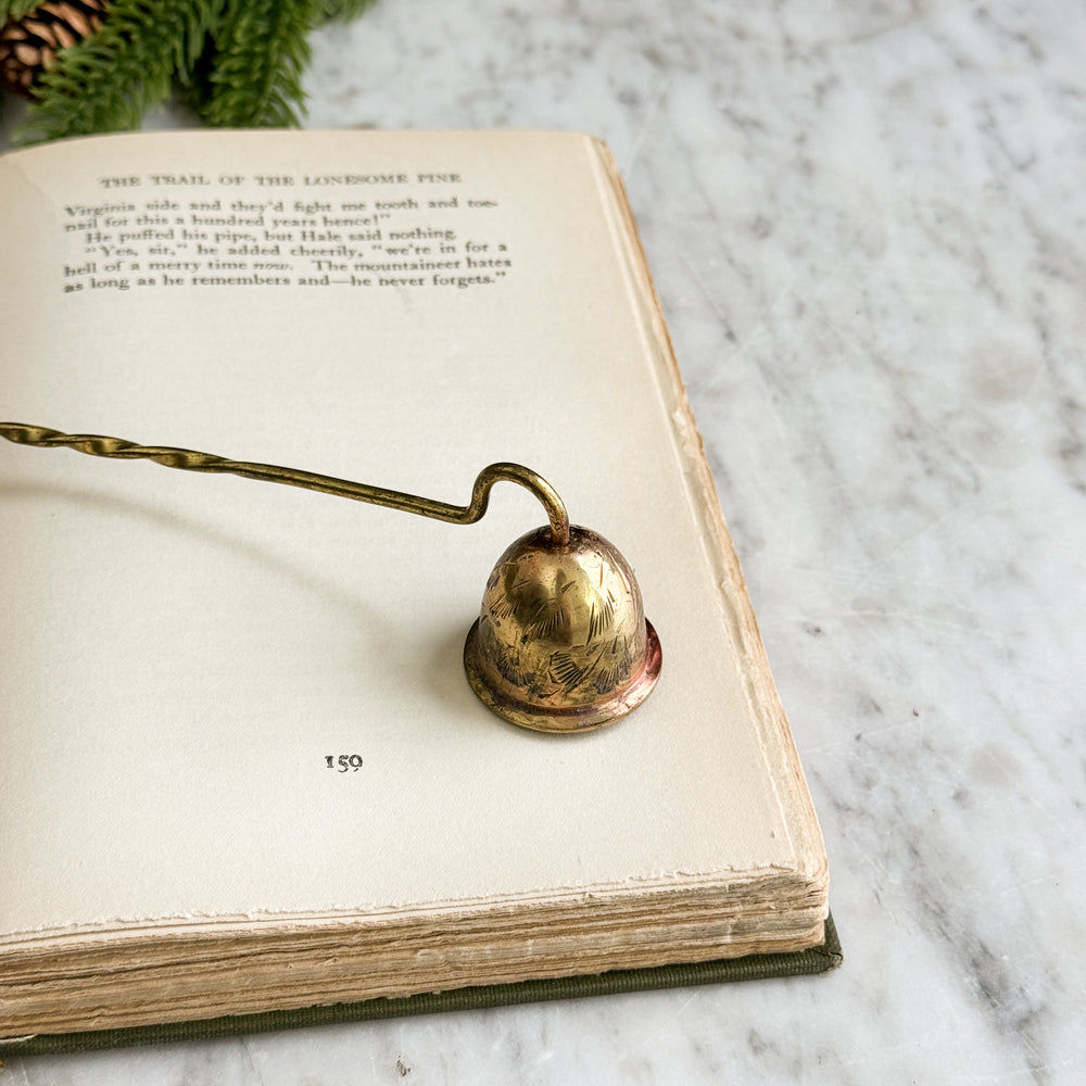 Vintage Brass Snuffer.