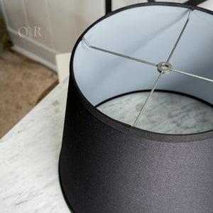 *PREORDER* Black Linen Lamp Shade