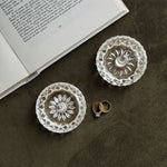 Vintage glass ring holder
