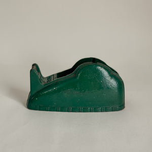 Vintage Cast Green Tape Dispenser.