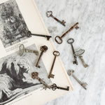 Vintage skeleton keys.