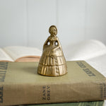 Vintage brass lady bell