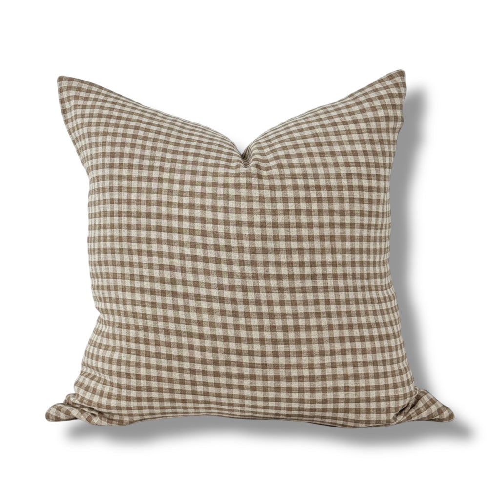 Braxton Gingham Pillow Cover- Multiple Sizes.