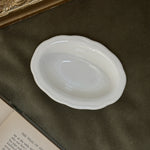 Antique ironstone soap dish- ENGLAND.