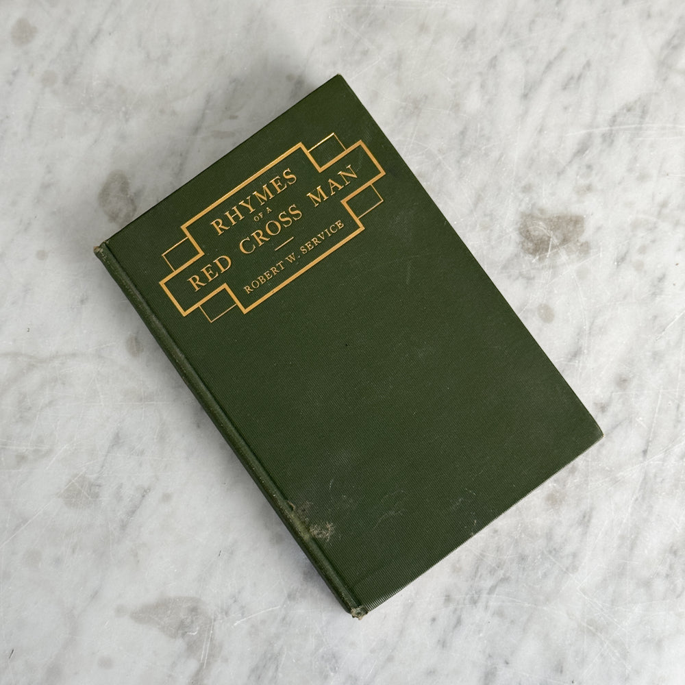 Antique Book- Rhymes of a Red Cross Man