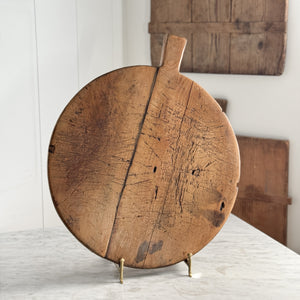 Vintage Turkish wood bread board