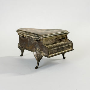 Vintage Metal Piano Box.