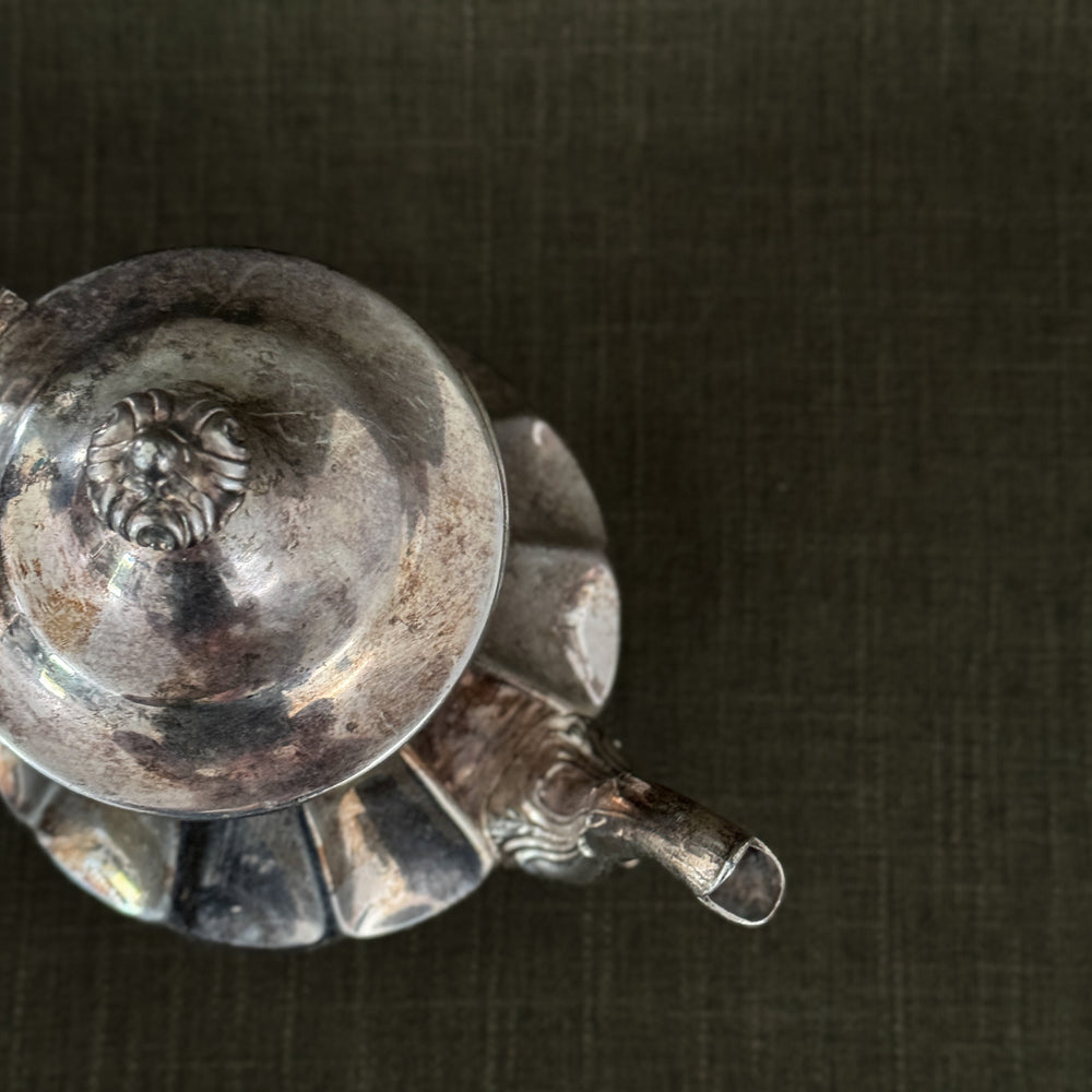 Vintage Silver Teapot.