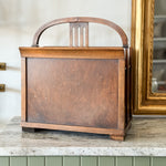 Vintage Wooden Magazine Holder