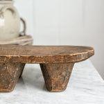 Vintage West African carved Stool
