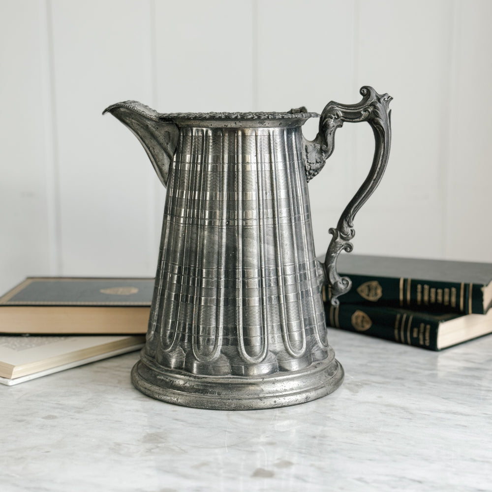 Vintage Pewter Pitcher