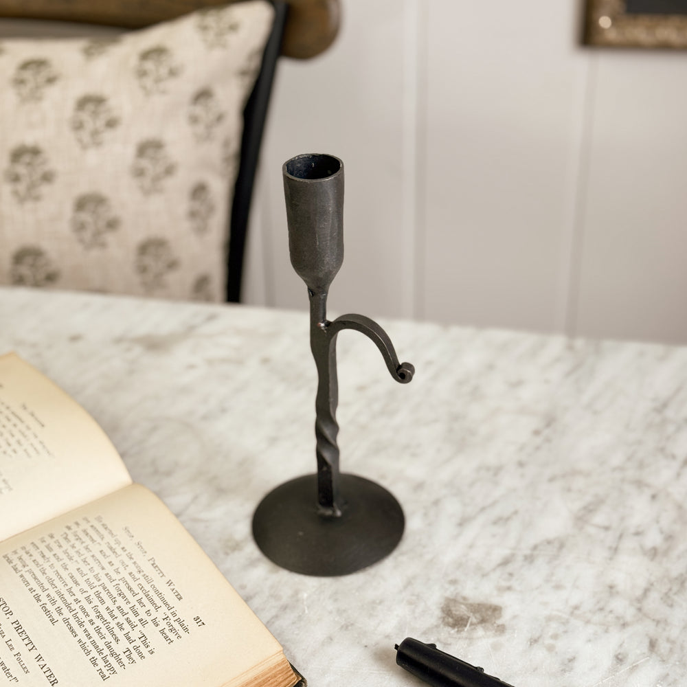 Iron Taper Holder Single.