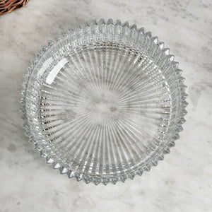 Vintage Mikasa crystal bowl