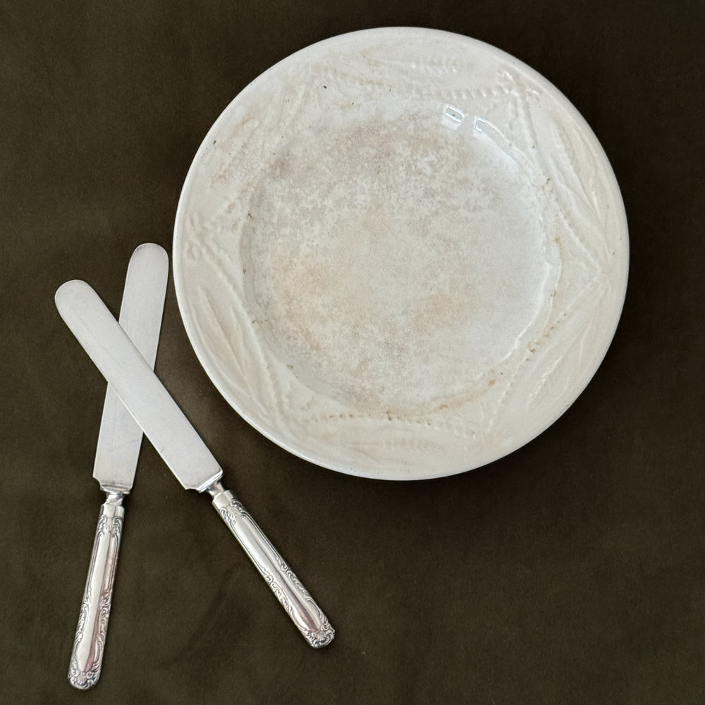 Antique Ironstone Plate.