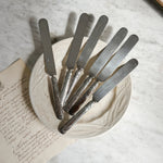 Vintage Set of 6 Silver plate Knives