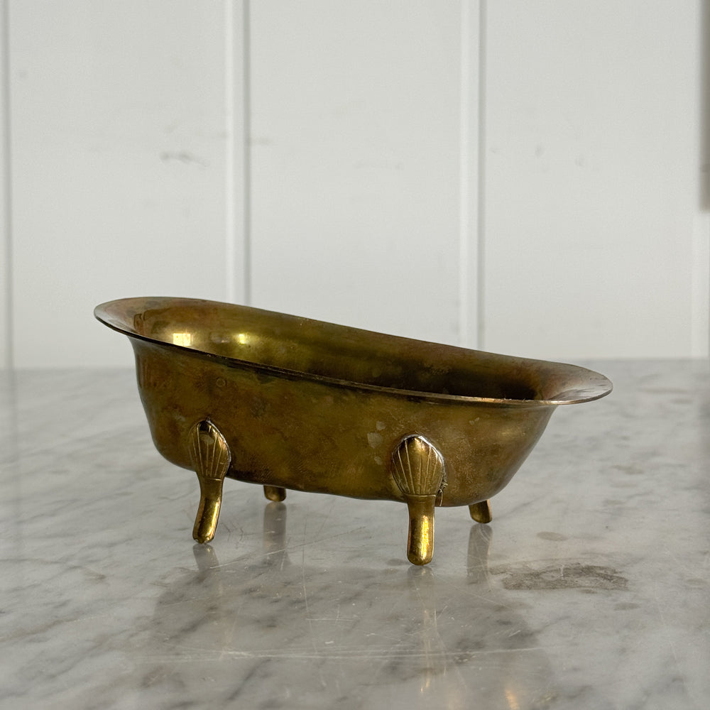 Vintage Brass Bathtub
