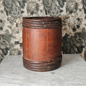 Vintage Wood Barrel.