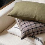 Moss Linen Pillow Cover- Multiple Sizes