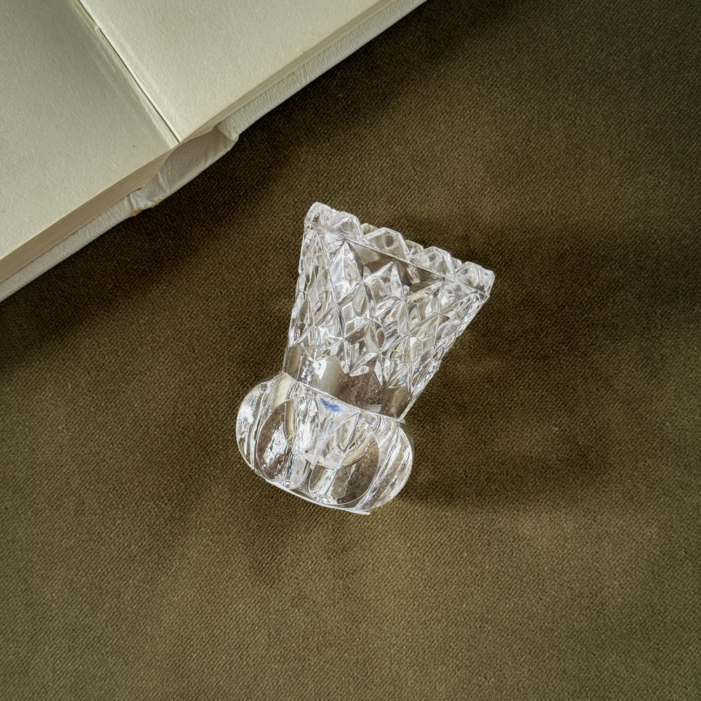 Vintage Glass Toothpick Holder II
