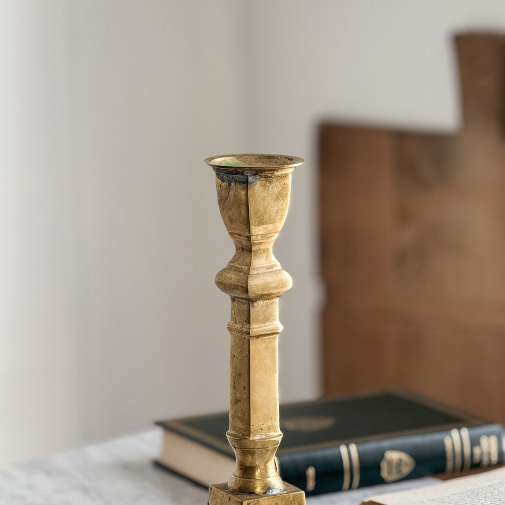 Vintage large Brass Taper.