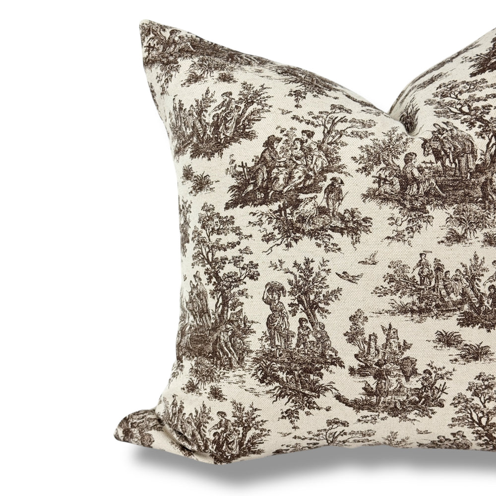 Wilhelm Toile 22" Pillow Cover