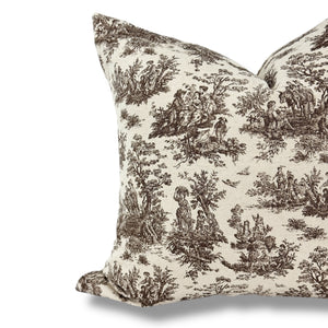 Wilhelm Toile 22" Pillow Cover