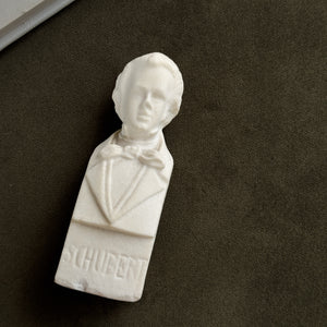 Vintage Cream Bust- Schubert